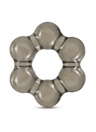 Дымчатое эрекционное кольцо Stay Hard Thick Bead Cock Ring - Blush Novelties - в Тамбове купить с доставкой