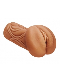 Кофейный мастурбатор-вагина Dumpling - Lola Games - в Тамбове купить с доставкой