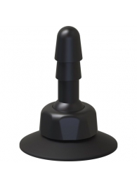 Плаг с присоской для фиксации насадок Deluxe 360° Swivel Suction Cup Plug - Doc Johnson - купить с доставкой в Тамбове