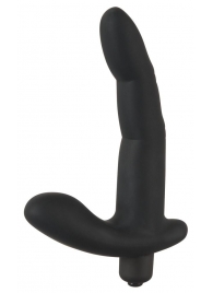 Черный вибромассажер простаты Naughty Finger Prostate Vibe - 13,8 см. - Orion - в Тамбове купить с доставкой