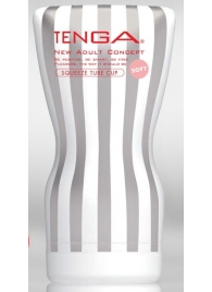 Мастурбатор TENGA Squeeze Tube Cup Soft - Tenga - в Тамбове купить с доставкой