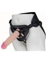 Пояс харнесс BEST UNI strap с 2 сменными насадками - 18,5 и 16 см. - LOVETOY (А-Полимер) - купить с доставкой в Тамбове