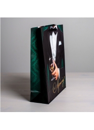 Бумажный пакет «Лучшему!» - 23 х 27 см. - Сима-Ленд - купить с доставкой в Тамбове