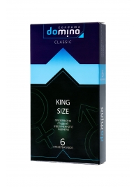 Презервативы увеличенного размера DOMINO Classic King size - 6 шт. - Domino - купить с доставкой в Тамбове