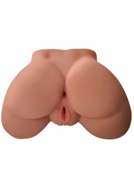 Кофейный мастурбатор-полуторс Perfect Ass Masturbator - Pipedream - в Тамбове купить с доставкой