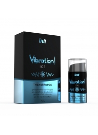 Жидкий интимный гель с эффектом вибрации Vibration! Ice - 15 мл. - INTT - купить с доставкой в Тамбове