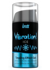 Жидкий интимный гель с эффектом вибрации Vibration! Ice - 15 мл. - INTT - купить с доставкой в Тамбове
