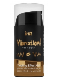 Жидкий интимный гель с эффектом вибрации Vibration! Coffee - 15 мл. - INTT - купить с доставкой в Тамбове