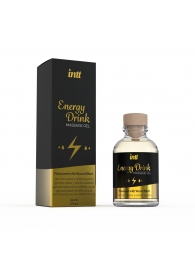 Массажный гель с согревающим эффектом Energy Drink - 30 мл. - INTT - купить с доставкой в Тамбове