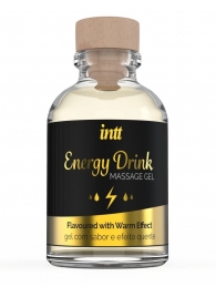 Массажный гель с согревающим эффектом Energy Drink - 30 мл. - INTT - купить с доставкой в Тамбове