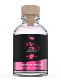 Массажный гель с согревающим эффектом Cotton Candy - 30 мл. - INTT - купить с доставкой в Тамбове