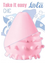 Нежно-розовый мастурбатор Chic - Lola Games - в Тамбове купить с доставкой