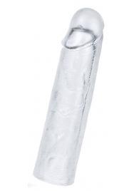 Прозрачная насадка-удлинитель Flawless Clear Penis Sleeve Add 1 - 15,5 см. - Lovetoy - в Тамбове купить с доставкой