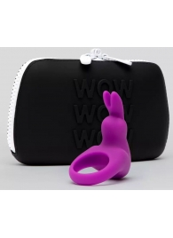 Фиолетовое эрекционное виброкольцо Happy Rabbit Cock Ring Kit - Happy Rabbit - в Тамбове купить с доставкой