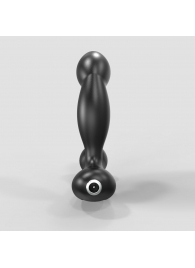 Черный вибромассажер простаты и промежности Prostate Pro с пультом ДУ - Bathmate - в Тамбове купить с доставкой