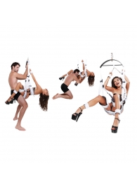 Секс-качели Fantasy Bondage Swing White - Pipedream - купить с доставкой в Тамбове