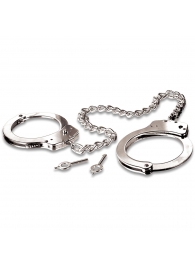 Металлические наручники Metal Leg Cuffs - Pipedream - купить с доставкой в Тамбове