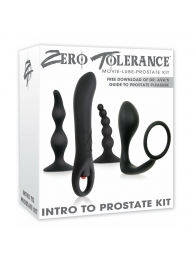 Набор стимуляторов простаты Intro To Prostate Kit - Zero Tolerance - в Тамбове купить с доставкой