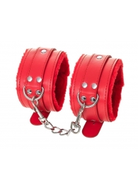 Красные оковы Anonymo из искусственной кожи - ToyFa - купить с доставкой в Тамбове