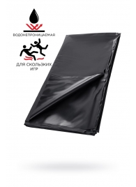Черная простыня для секса из ПВХ - 220 х 200 см. - ToyFa - купить с доставкой в Тамбове