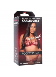Мастурбатор-вагина Karlee Grey ULTRASKYN Pocket Pussy - Doc Johnson - в Тамбове купить с доставкой