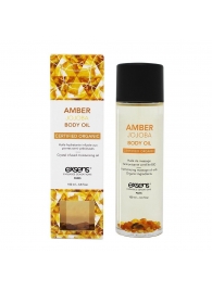 Органическое массажное масло AMBER JOJOBA - 100 мл. - Exsens - купить с доставкой в Тамбове