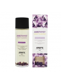 Органическое массажное масло AMETHYST SWEET ALMOND - 100 мл. - Exsens - купить с доставкой в Тамбове