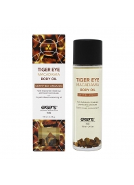 Органическое массажное масло TIGER EYE MACADAMIA - 100 мл. - Exsens - купить с доставкой в Тамбове