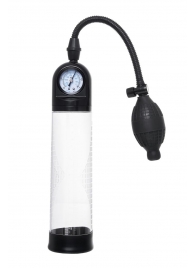 Прозрачная механическая помпа Roald с манометром - Sexus - в Тамбове купить с доставкой