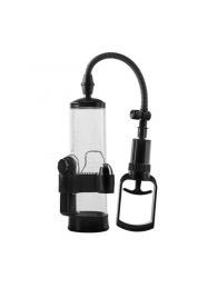 Прозрачная вакуумная помпа с вибрацией Vibrating Penis Pump - Dream Toys - в Тамбове купить с доставкой