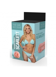 Телесный мастурбатор-вагина Scarlett - Dream Toys - в Тамбове купить с доставкой