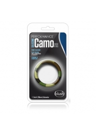 Эрекционное кольцо камуфляжной расцветки Silicone Camo Cock Ring - Blush Novelties - в Тамбове купить с доставкой