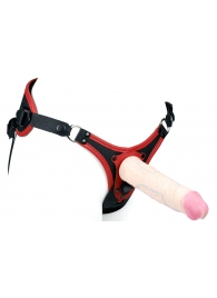 Пояс унисекс UNISEX Style с 2 насадками - LOVETOY (А-Полимер) - купить с доставкой в Тамбове