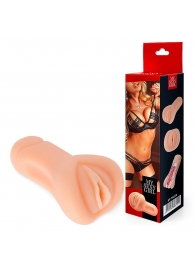 Телесный реалистичный мастурбатор в виде вагины - Bior toys - в Тамбове купить с доставкой