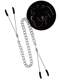 Регулируемые зажимы для сосков Sweet Caress Nipple Chain - Sweet Caress - купить с доставкой в Тамбове