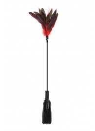 Стек-щекоталка Sweet Caress Feather Whip - 58 см. - Sweet Caress - купить с доставкой в Тамбове