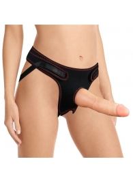 Женский страпон Easy Strapon Set 7.5 - 19 см. - Lovetoy - купить с доставкой в Тамбове