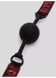 Кляп-шар на двусторонних ремешках Reversible Silicone Ball Gag - Fifty Shades of Grey - купить с доставкой в Тамбове