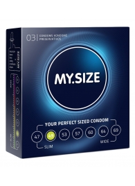 Презервативы MY.SIZE размер 49 - 3 шт. - My.Size - купить с доставкой в Тамбове