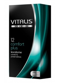 Контурные презервативы VITALIS PREMIUM comfort plus - 12 шт. - Vitalis - купить с доставкой в Тамбове