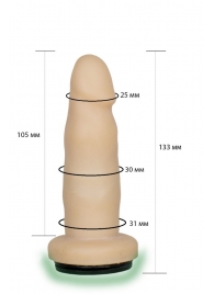 Телесная насадка Harness - 13,3 см. - LOVETOY (А-Полимер) - купить с доставкой в Тамбове