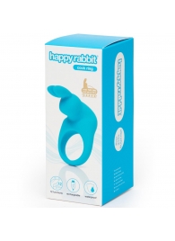 Голубое эрекционное виброкольцо Happy Rabbit Rechargeable Rabbit Cock Ring - Happy Rabbit - в Тамбове купить с доставкой