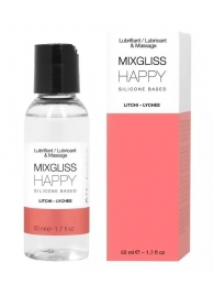 Смазка на силиконовой основе Mixgliss Happy - 50 мл. - Mixgliss - купить с доставкой в Тамбове
