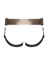 Бронзовый пояс для насадок Curious Harness - Strap-on-me - купить с доставкой в Тамбове