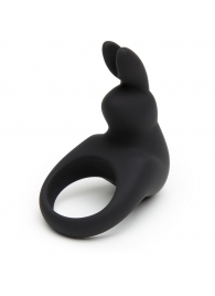 Черное эрекционное виброкольцо Happy Rabbit Rechargeable Rabbit Cock Ring - Happy Rabbit - в Тамбове купить с доставкой