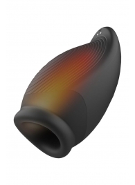 Мастурбатор с вибрацией и функцией нагрева Squeezable Stroker - Dream Toys - в Тамбове купить с доставкой