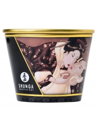 Массажная свеча Intoxicatin Chocolate с ароматом шоколада - 170 мл. - Shunga - купить с доставкой в Тамбове