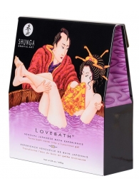 Соль для ванны Lovebath Sensual lotus, превращающая воду в гель - 650 гр. - Shunga - купить с доставкой в Тамбове