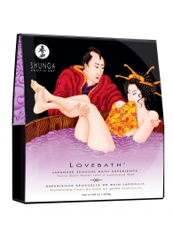 Соль для ванны Lovebath Sensual lotus, превращающая воду в гель - 650 гр. - Shunga - купить с доставкой в Тамбове