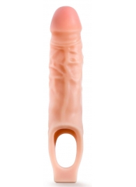 Телесная насадка на пенис 9 Inch Cock Sheath Extender - 22,2 см. - Blush Novelties - в Тамбове купить с доставкой